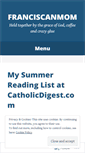 Mobile Screenshot of franciscanmom.com